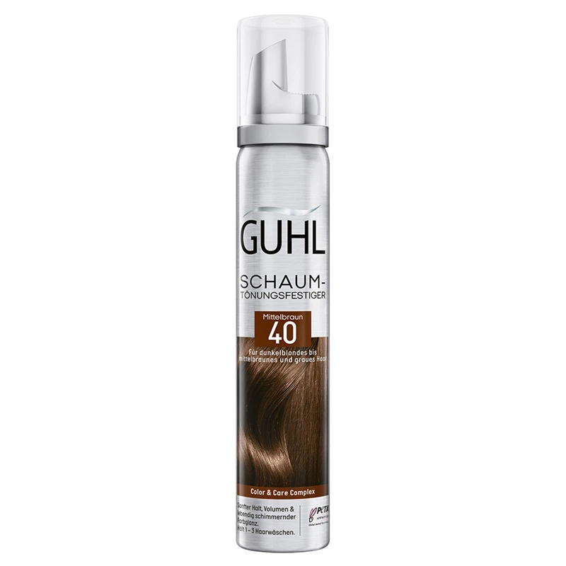 Guhl Schaum-Tönungsfestiger 40 Mittelbraun 100 ml