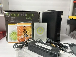 Xbox 360 Vidoe games Console System 120gb In Box Missing Remote For Parts - Picture 1 of 14