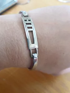 Kit Brazalete Brazalete Mujer Heath Celta Plata 925 Sello 17-18 CM Muñeca - Imagen 1 de 13
