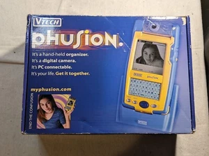 VTech Phusion Handheld PDA Organizer Camera Rare (As-is) - Zdjęcie 1 z 6