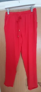 ladies summer trousers size 10 - Picture 1 of 5