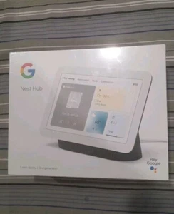 Google Nest Hub (2nd Gen.) Smart Display - Charcoal (GA01892-US) - Picture 1 of 4