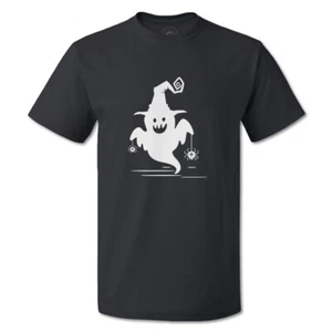 Funny Graphic T Shirts Halloween Boo with Spider Cotton Casper Top Custom - Picture 1 of 24
