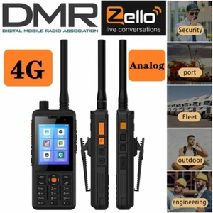 DMR Digital & UHF 4G LTE Radio Smartphone P5 Plus Android 9.0 Dual Sim POC Celo - Zdjęcie 1 z 12