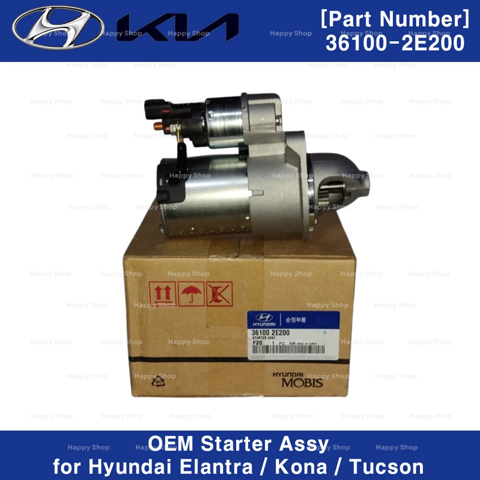 Оригинальный стартовый комплект 361002E200 от оригинального производителя для Hyundai Elantra Kona Tucson Veloster - Изображение 1 из 3