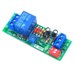 DC 5V 12V 24V Adjustable Time Delay Timing Timer Relay Switch Turn ON/OFF Module - Picture 1 of 22