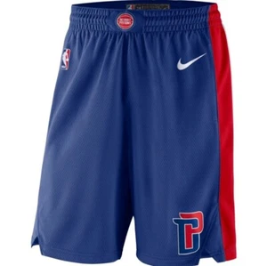 Detroit Pistons Men's blue On Court Replica Shorts - Picture 1 of 1