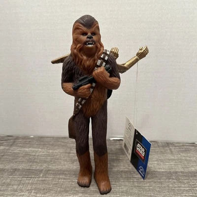 STAR WARS 1995 APPLAUSE CLASSIC COLLECTORS SERIES 11” CHEWBACCA CARRYING C-3PO - Image 1 of 4