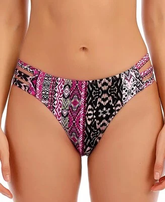 Parte inferior de natación de bikini hipster boho chic MULTI Lucky Brand, grande de EE. UU. Foto 1 de 4