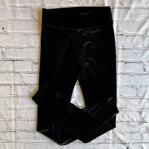 J. CREW Black Velvet Leggings XXS Classic Dressy Event Holiday Party Old Money - Picture 1 of 10
