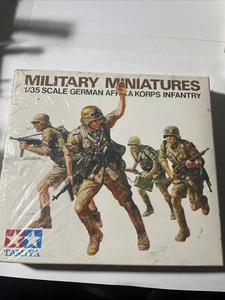 Tamiya 1:35 German Africa Korps Infantry Figures 3508 Free Shipping - Picture 1 of 2