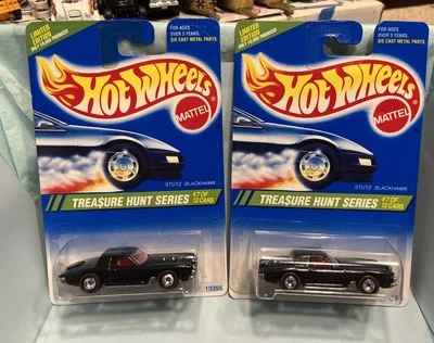 1995 Hot Wheels Treasure Hunt Stutz Blackhawk Lot Of 2 (- 1/10,000, )Limited ED. - Image 1 of 4