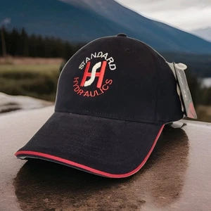 Standard Hydraulik Mütze SH schwarz tailliert Nu Fit KC Kappen neu mit Etikett Größe L XL elastisch - Bild 1 von 12