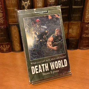Warhammer 40k: Death World, Imperial Guards Novel, Black Library OOP MMPB - Picture 1 of 7