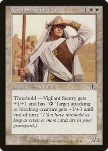 VIGILANT SENTRY X 4 E/X+ JUDGMENT MAGIC THE GATHERING - Picture 1 of 1