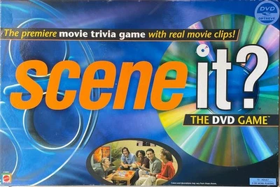 Scene it? The DVD Movie Trivia Game by Mattel - Game Night- 13up 2 plus players - Image 1 of 2