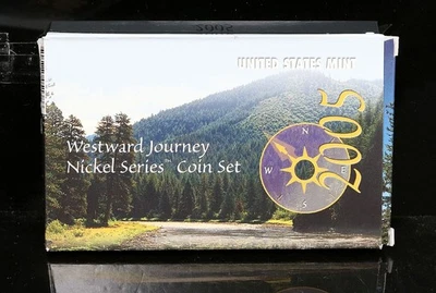 2005 U.S. MINT Westward Journey Nickel Series Coins OGP & COA 1429 - Image 1 of 4