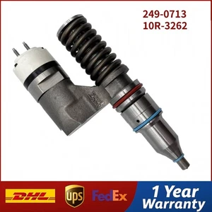 249-0713 2490713 10R-3262 10R3262 Fuel Injector for Caterpillar CAT C11 C13 - Picture 1 of 11