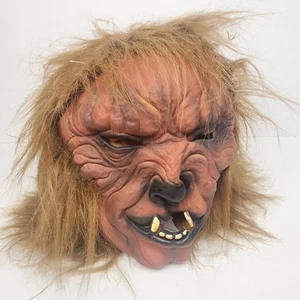 Werwolf Maske Erwachsene Halloween Kostüm Cosplay realistisch Fell Horror Requisite LESEN - Bild 1 von 9
