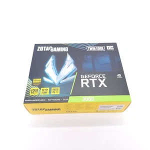 ZOTAC GAMING GeForce RTX 3060 Twin Edge OC 12GB GDDR6 Grafikkarte, versiegelt - Bild 1 von 2