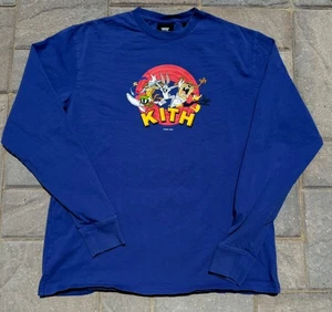 Kith Looney Tunes Collab Long Sleeve T-shirt Size S - Picture 1 of 2