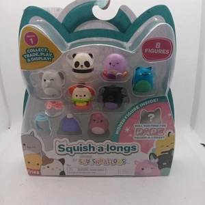 Squishmallows Squish-A-Longs Confezione da 8 Mini 1" Con Accessori Serie 1 Avery - Foto 1 di 1
