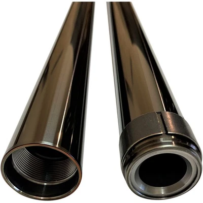 Fork Tube - Black (DLC) Diamond Like Coating - 39 mm - 24.25" Length 105020B - Imagem 1 de 4