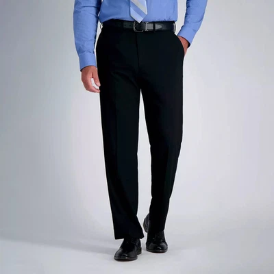 Men's Haggar® Premium Classic-Fit Flat-Front Stretch Suit Pants MSRP $100 - Image 1 of 4