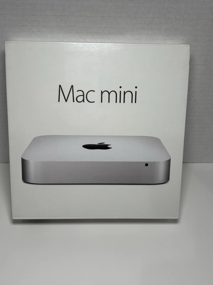 Apple Mac mini (1TB HDD, Intel Core i5 4th Gen., 3.30GHz, 8GB) Silver -... - Image 1 of 1
