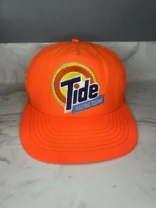 Cappello camionista Tide Racing Team NASCAR vintage uomo maglia snapback - Foto 1 di 6