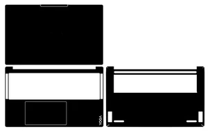 Für Lenovo YOGA Pro 16 IAH10 Aura 2025 Carbon Vinyl Laptop Aufkleber Skin Decals - Bild 1 von 39