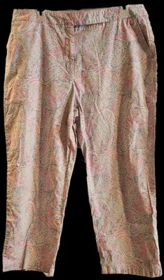 Pantalones capri de golf IZOD rosa cachemir (para mujer talla 14) Foto 1 de 4
