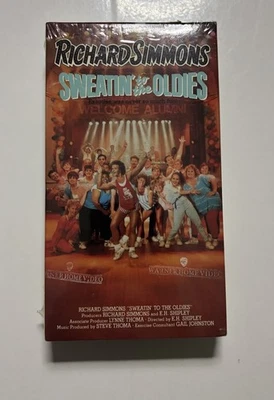 Richard Simmons Sweatin' to the Oldies VHS Tape New Sealed Sweating Vintage - Image 1 of 4
