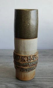 Louis Hudson 70er Jahre Brutalistische Studiokeramik Cornish 19 cm Vase - Bild 1 von 8