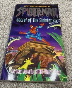 Spider-Man: El Secreto de los Seis Siniestros Novela 2002 Tapa Dura 1ª Edición RARO - Imagen 1 de 8