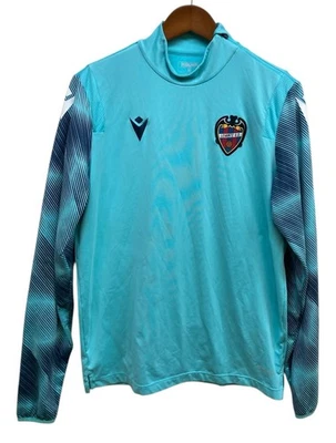 Macron Levante UD 1/4 Zip Pullover Men's Medium Teal Long Sleeve - Image 1 of 4