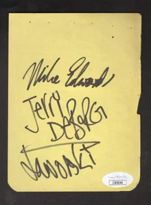 Jesus Jones JSA Signed Autographed Page JSA COA Mike Edwards Jerry De Borg - Picture 1 of 2