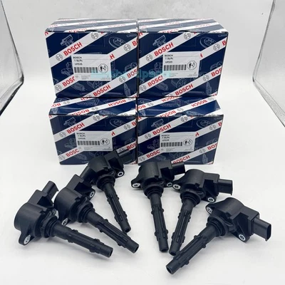 Paquete de 6 bobinas de encendido para Mercedes-Benz E280 E300 E350 C230 C250 C280 C300 UF535 Foto 1 de 4