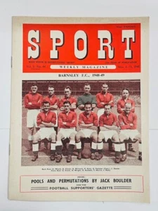 REVISTA SEMANAL DEPORTIVA VOL.5 NO.44 6 DE NOVIEMBRE DE 1948 BARNSLEY DARLINGTON MANCHESTER - Imagen 1 de 2