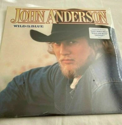 NEW SEALED Wild & Blue by John Anderson Record Vinyl Album GOIN' DOWN HILL Foto 1 de 3