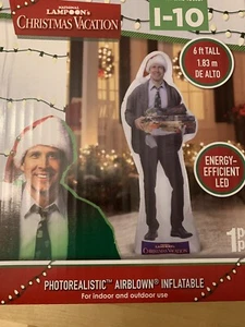 National Lampoon Clark Griswold Inflatable  6' Airblown Yard Christmas Vacation - Picture 1 of 6