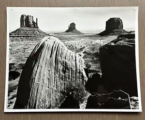 Sup RARE Ansel Adams - Monument Valley, Arizona, 1958, Gelatin Silver Print 1983