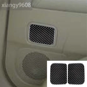 2×Carbon Fiber Side Rear Door Ashtray Panel Cover For Subaru Forester 2005-2008 - Picture 1 of 12