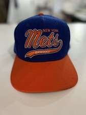 New York NY Mets 1990's Authentic Starter Hat Snapback Vintage