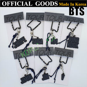 BTS Map Of The Soul Tour Initial Keyring OFFICIAL GOODS Bangtan Boys Keychain