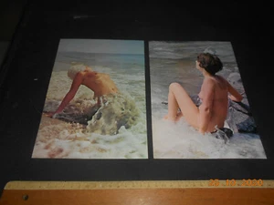 2 schöne original Erotik vintage nude Fotodrucke ca. 60/70er Jahre - Bild 1 von 2