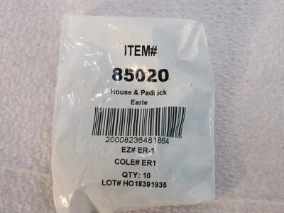 Pack of 10 Hillman 85020 Brass #ER-1 Single Sided Universal Blank Key - Image 1 of 2