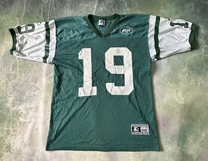 Vintage Starter 1995 NFL New York Jets Keyshaw Johnson #19 Jersey Size M. - Picture 1 of 5