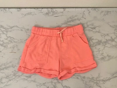 Arizona Jeans Co Womens Lounge Shorts M 10/12 Orange Drawstring Pull On X - image 1 of 3