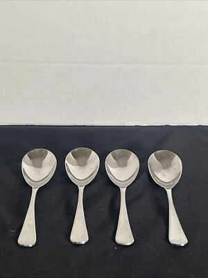 4 x JA Henckels Manor Stainless Place/Oval Soup Spoons 7 3/8” - Image 1 of 4